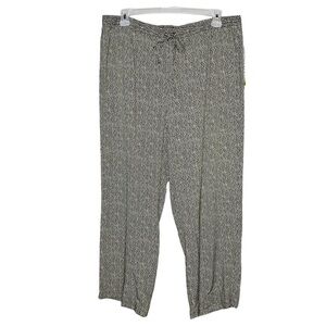 Joan Leslie Elastic Drawstring Pull On Pants